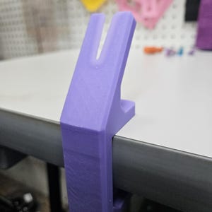 Zipper Jig with Table Clamp - New Design - Choice of Color - Sewing Tool - Zipper Tool - Add Zipper Pull to Zipper Tape - 3D Printed