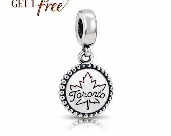 Red Maple Leaves S925 Charm