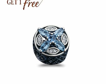 S925 Ale Winter Moments Patterns Of Frost Charm,925 Sterling Silver Charm,Fits European Bracelets and Necklaces