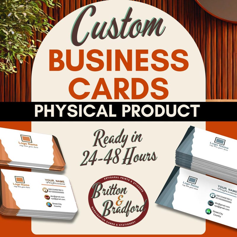Small Batch Business Cards - Etsy