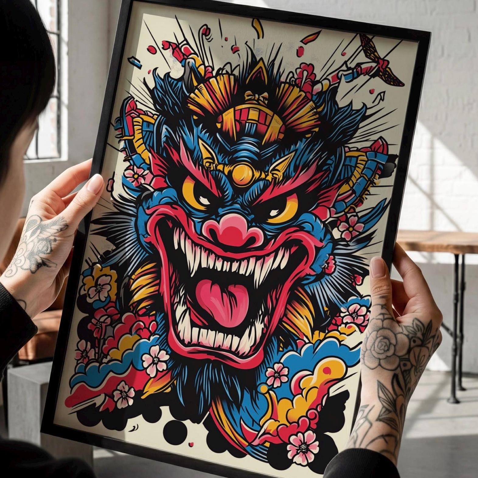 Raijin Tattoo - Etsy Israel