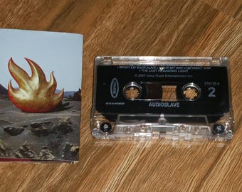 AUDIOSLAVE cassette tape Indonesia release