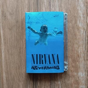 Nirvana Nevermind-cassettetape Indonesië release zeldzame vintage grunge-cassette