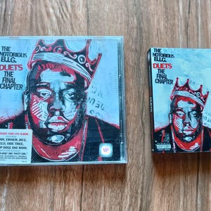 The Notorious B.I.G. Kassettband + CD-paket | Biggie Smalls hiphop-set | Samlarobjekt med 90-talsrap |
