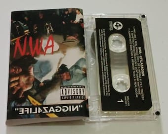 Cinta de casete N.W.A / Rap hip hop de la costa oeste /