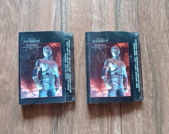 Michael Jackson HIStory Past Present and Future Cassette Tape – Original Vintage 1995 Pop