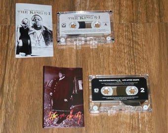 THE NOTORIOUS BIG cassette tape ! hip hop ! vintage cassette !