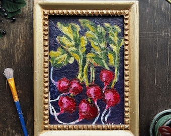 Modernes Acrylbild, 13 x 18 x 18 cm