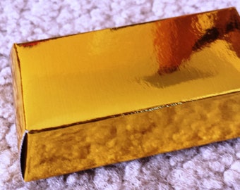 Gold Metallic Favor Boxes