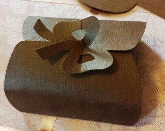 Brown Linen Gift Box