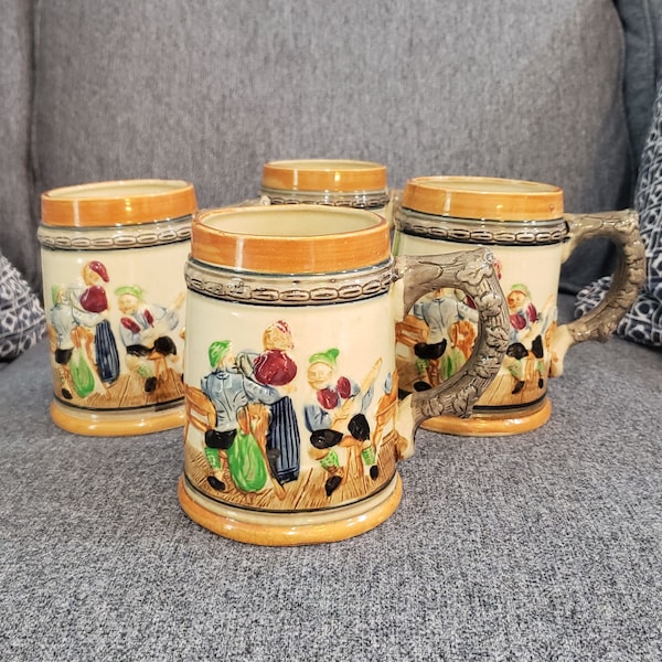 Ceramic Beer Stein Etsy