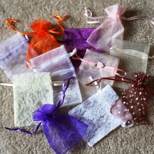 3 x 4 Organza Favor Bags 12 Pack image 4