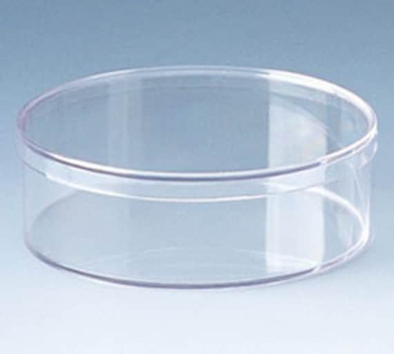 Dayaanee Round Acrylic Container with Lid Clear Round Acrylic Box