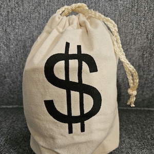 Borsa porta soldi in tela - media