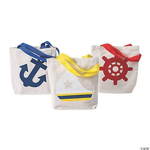 nautical favor bag