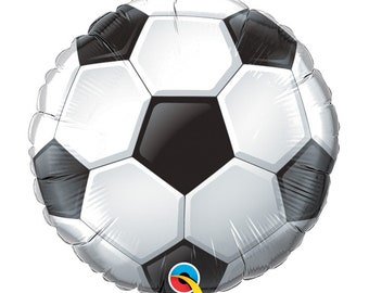 Soccer Ball Mylar Balloon