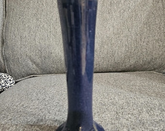 Blue Vase - Hand Made Clay
