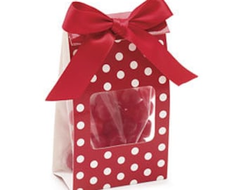 Red Polka Dot Gift Box Wrappers