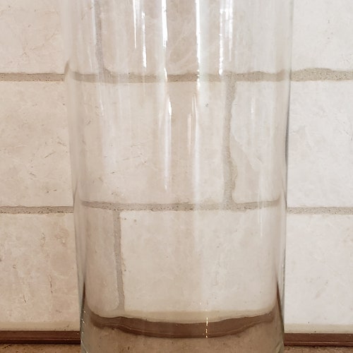 Tall Clear Cylinder Clesr Vase 50cm Floor Vase for Dried Etsy