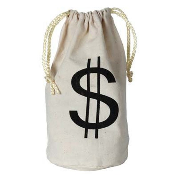 Small Canvas Money Bag Il_570xn