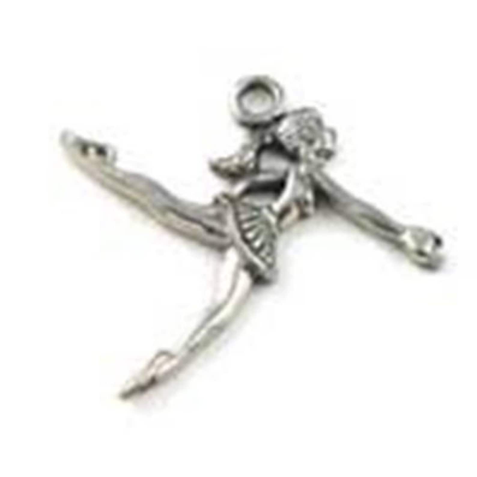 ballet charm silver tone in assorted dance styles