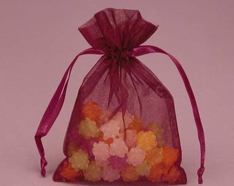 Organza Gift Bags - 5 x 7 - Pack of Two Bags