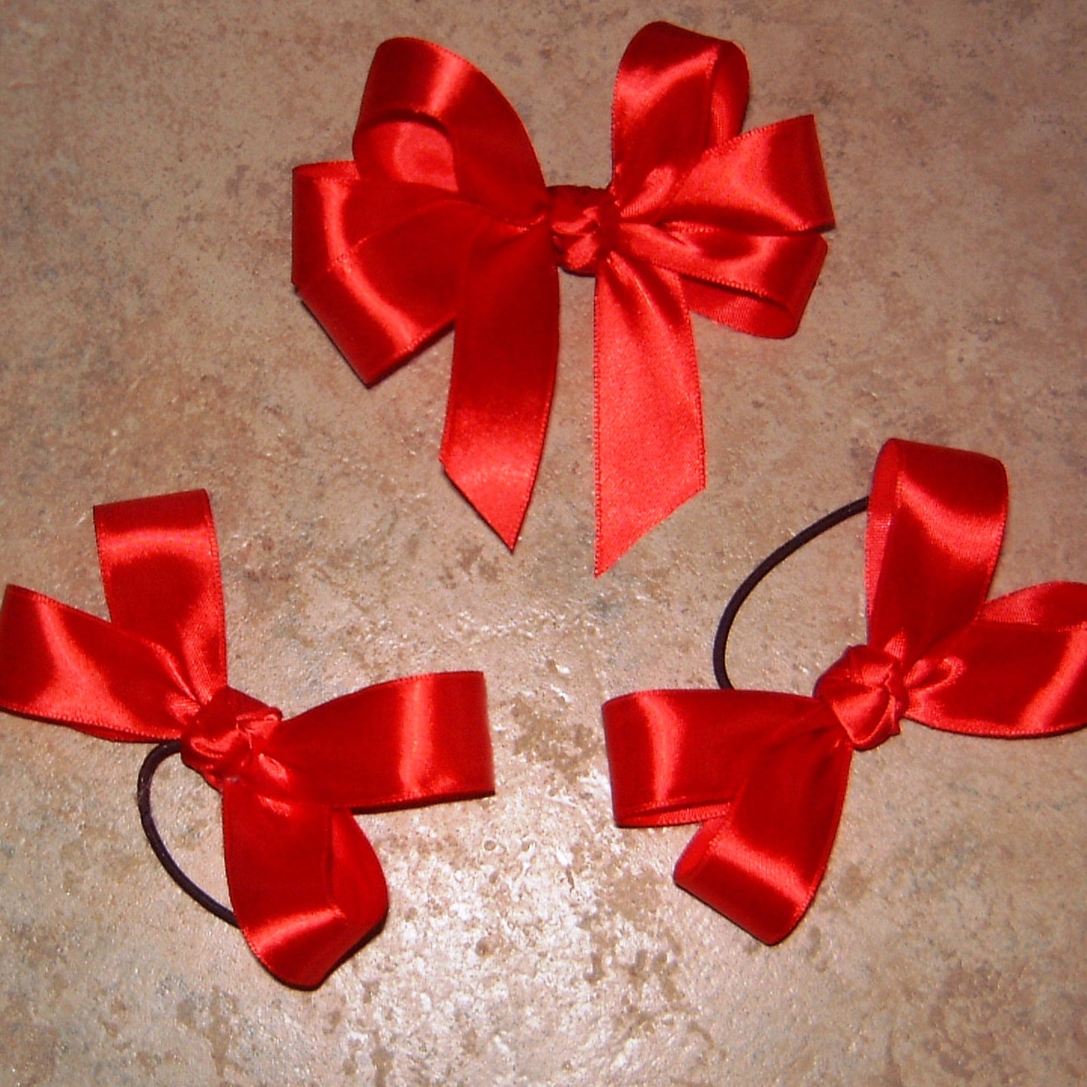 Satin Tap Shoe Bows Etsy
