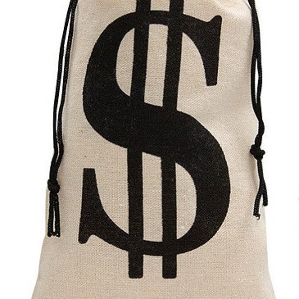 Canvas Money Bag - Small