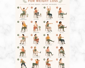 Chair Yoga Printable