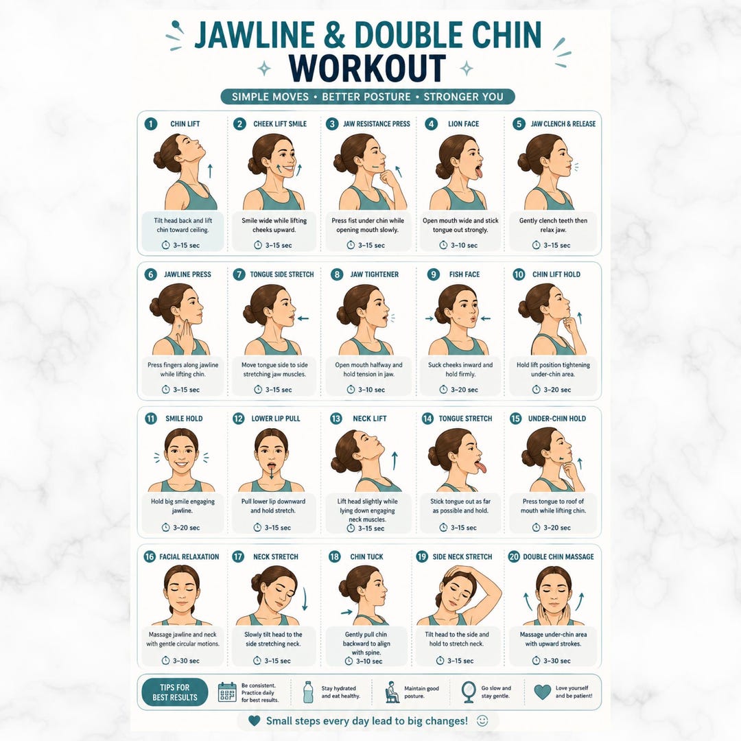 Jawline Double Chin Exercises Face Exercises For Jaw And Neck jawline-double-chin-exercises-face-exercises-for-jaw-and-neck