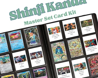 Pokémon: Elenco del kit di carte del set master Shinji Kanda