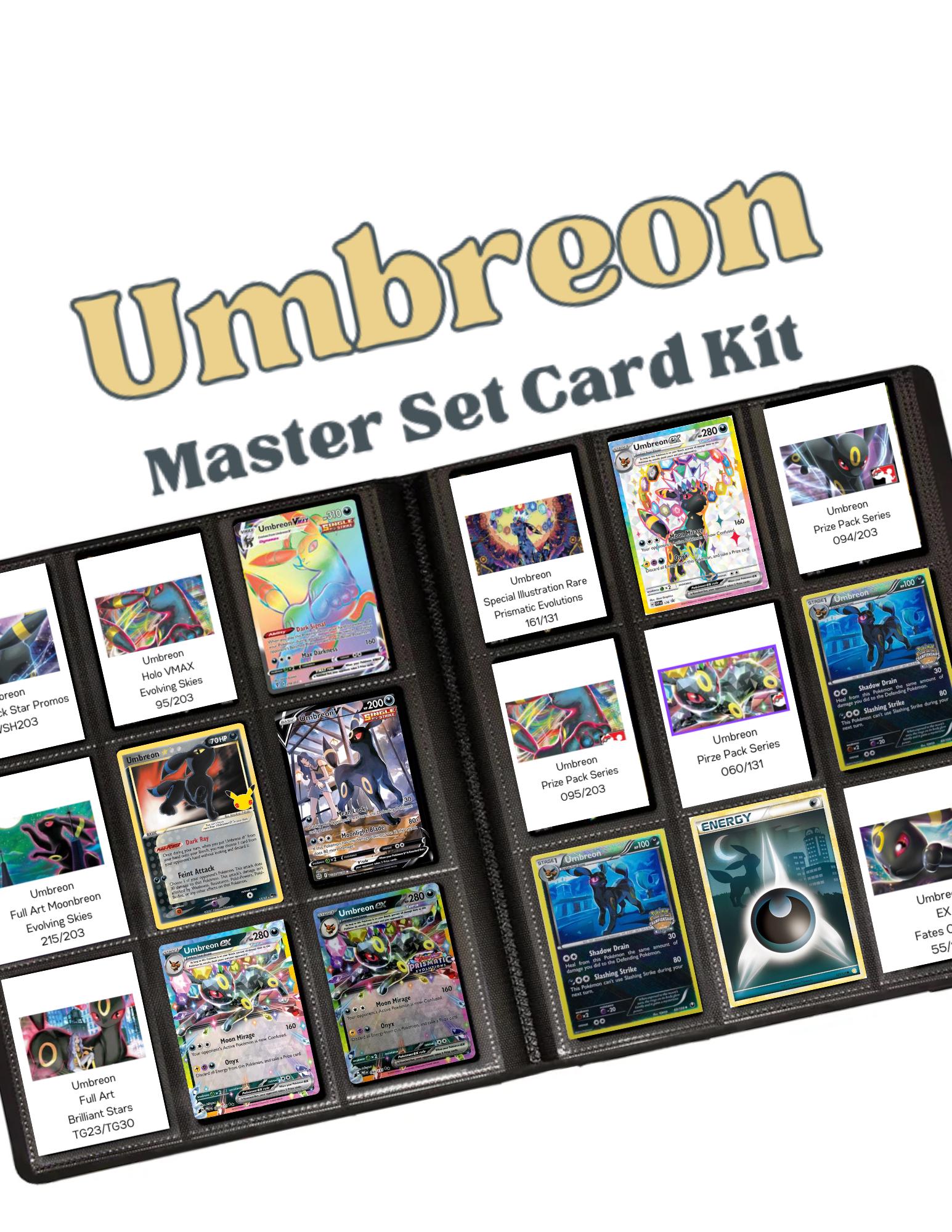 umbreon pokemon card binder Amazon.com: FunGuys Trading Card Binder for Cards, 9 Pocket, 504 Side  Loading Sports Card Binder, Card Collection Binder for Yugioh, MTG, TCG,  Card Book Holder for Trading Cards : Toys & Games