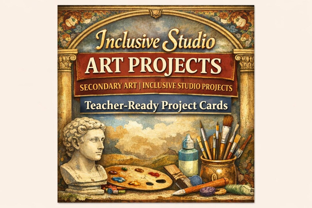Sensory Art Projects | Inclusive Gen-ed Secondary Classroom, Visual ...