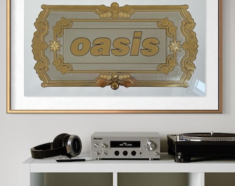 オアシス サイン入り ノエル・ギャラガー 24Kゴールドクラッド 懐中