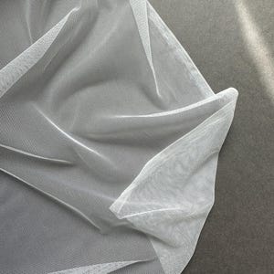 Off White Silky Tulle