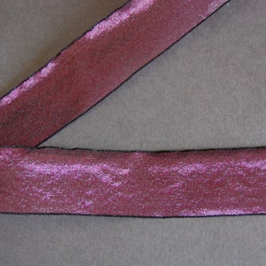 5yds - Grape Organza Ribbon