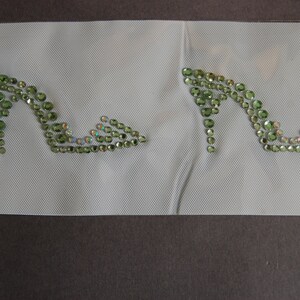 Kleine groene stiletto warmteoverdracht