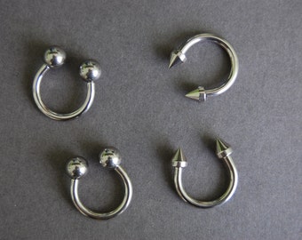 4pcs Stainless Steel Body Jewelry