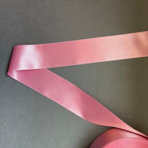 2yds - 2&quot; S208 Bubble Gum Pink DF Satin Ribbon