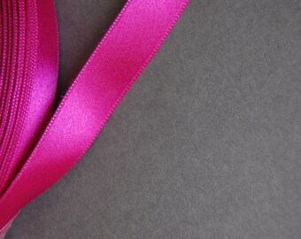 5yds - 9/16" S268 Berry DF Satin Ribbon