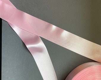 2yds 2" S203 Pink Double Faced Satin Ribbon