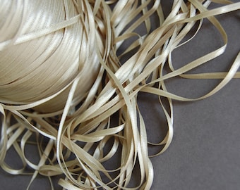 7yds - 3mm S276 Sage DF Satin Ribbon