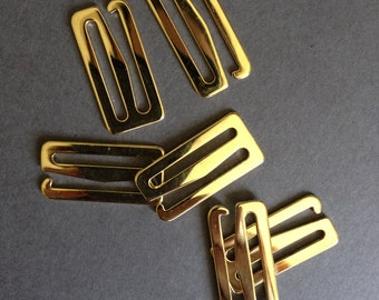 7/8&quot; Gold Swan Hook