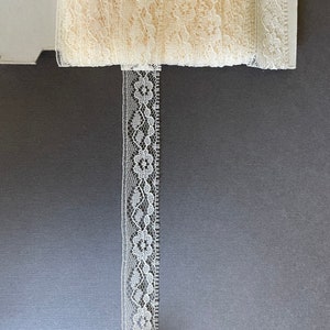 Cream Picot Lace Trim