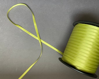 5yds - 1/4" S421 Olive DF Satin Ribbon
