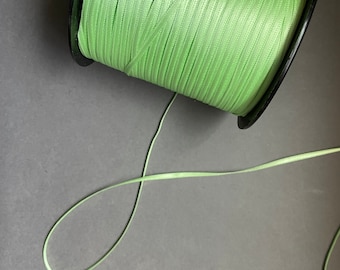 7yds - 1/8" S309 Pistachio DF Satin Ribbon