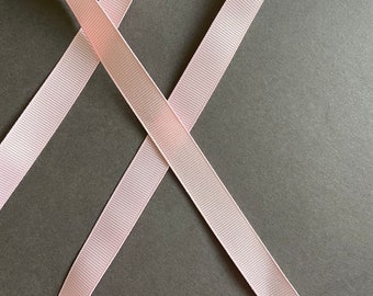 4yds - 5/8" Lt Pink Grosgrain Ribbon