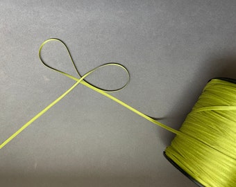 7yds - 1/8" S421 Olive DF Satin Ribbon