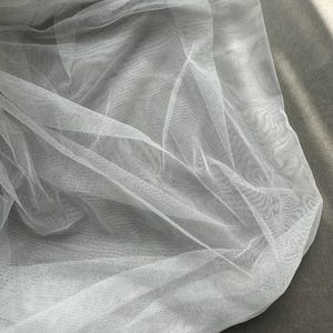 White Silky Tulle