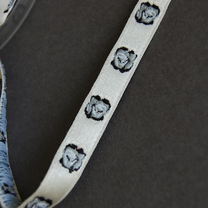3 yards - Ivory Rosebud Ribbon
